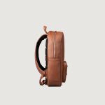 The Philos Brown Leather Backpack