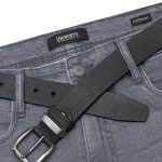 New Black Texture Belt