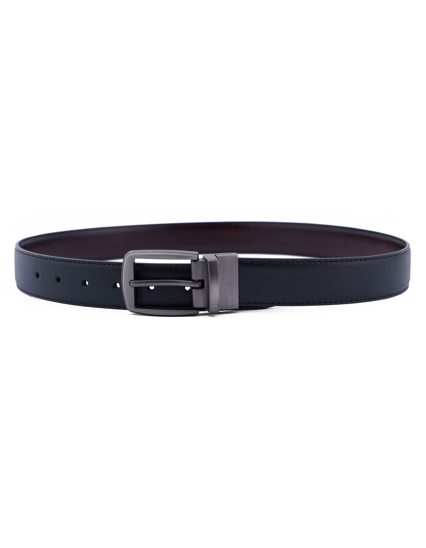 Black brown Formal Belt