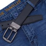 Black brown Formal Belt