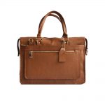 Executive Leather Laptop Bag – Tan