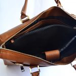 Executive Leather Laptop Bag – Tan