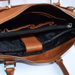 Executive Leather Laptop Bag – Tan