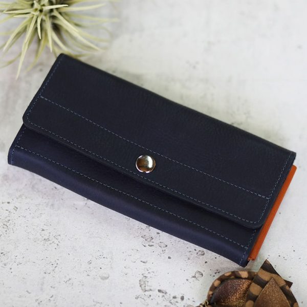 Blue Women’s Leather Wallet