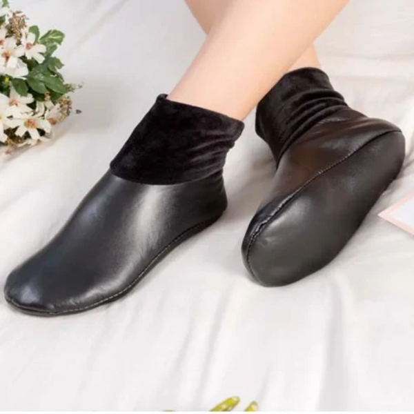 new style leather socks