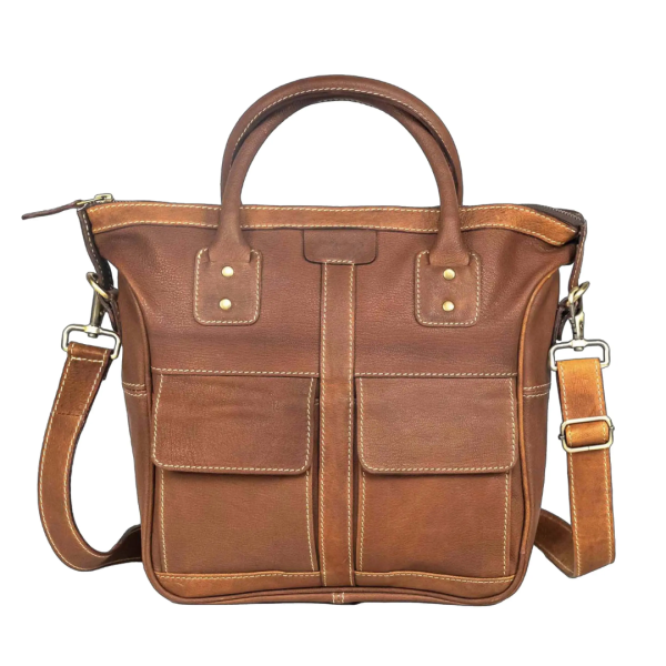 Premium Genuine Leather Office & Travel Briefcase for Men – Elegant, Durable & Customizable